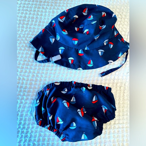 Tahari Swim Tahari Baby Sun Hat And Swim Diaper Poshmark
